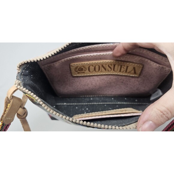 **$OLD**Consuela Sophie Black Swirly Midtown Crossbody Multicolor NWOT - Picture 4 of 10